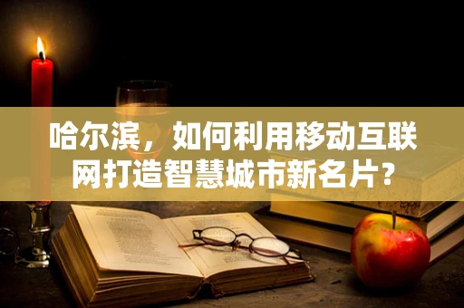 哈尔滨，如何利用移动互联网打造智慧城市新名片？