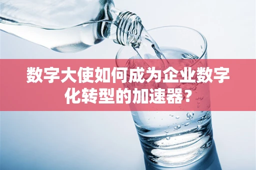 数字大使如何成为企业数字化转型的加速器？