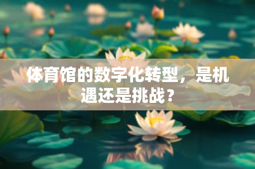 体育馆的数字化转型，是机遇还是挑战？