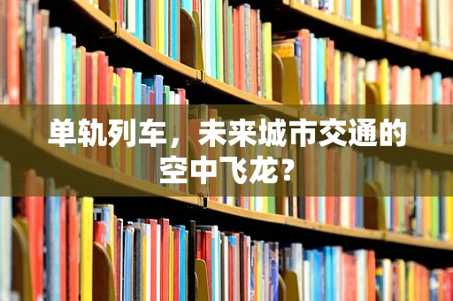 单轨列车，未来城市交通的空中飞龙？