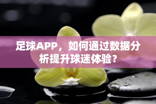 足球APP，如何通过数据分析提升球迷体验？