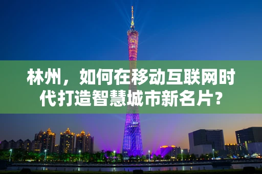 林州，如何在移动互联网时代打造智慧城市新名片？