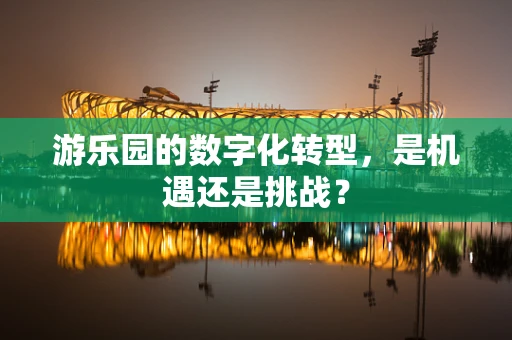 游乐园的数字化转型，是机遇还是挑战？