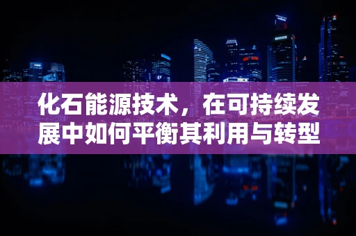 化石能源技术，在可持续发展中如何平衡其利用与转型？