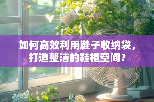 如何高效利用鞋子收纳袋，打造整洁的鞋柜空间？