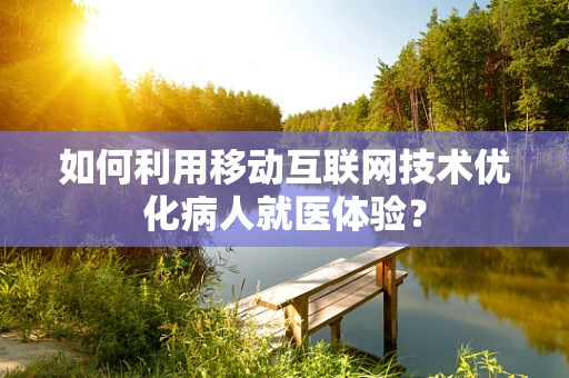 如何利用移动互联网技术优化病人就医体验？